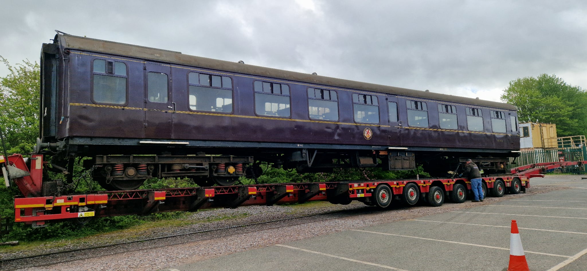 WSRA TSO 4911 MOVES TO CRANMORE FOR RESTORATION