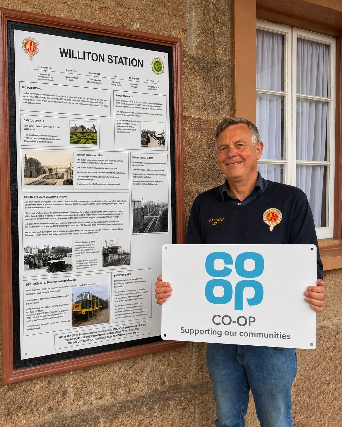 CO-OP Donates £5000.00 to the WSRA