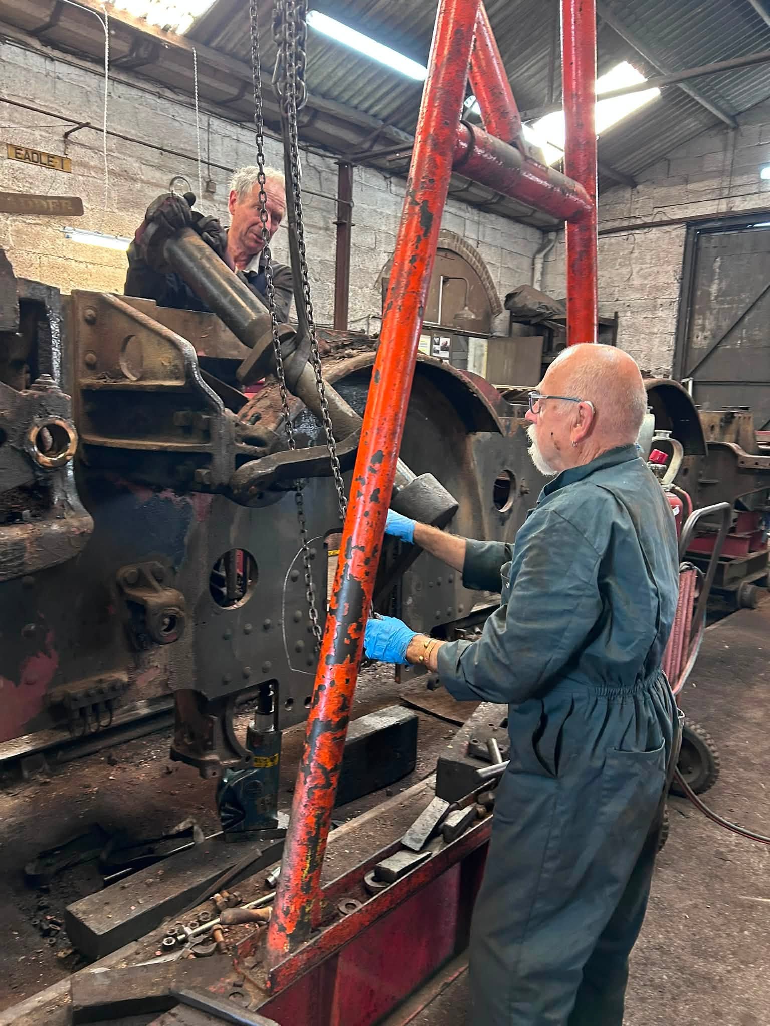 WSRA Standard 4, 80064 Chassis Restoration Moves Forward